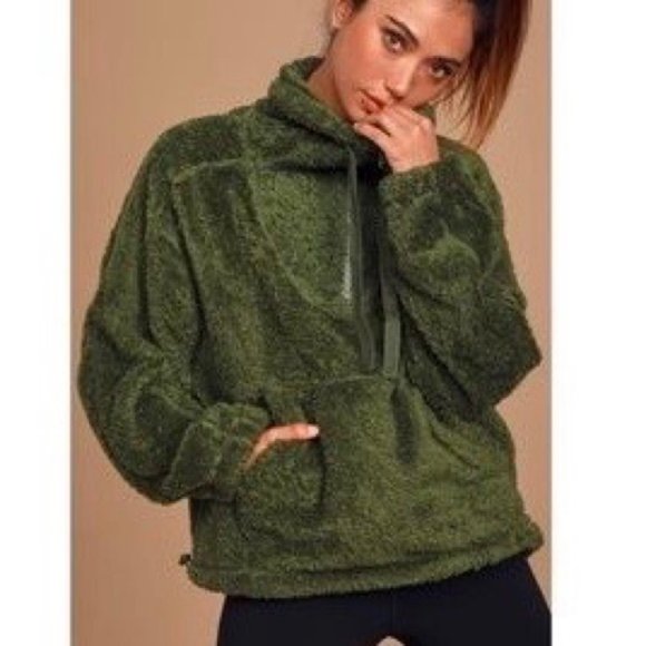 Free People Jackets & Blazers - Free People Big Sky Green Jacket Large NWOT